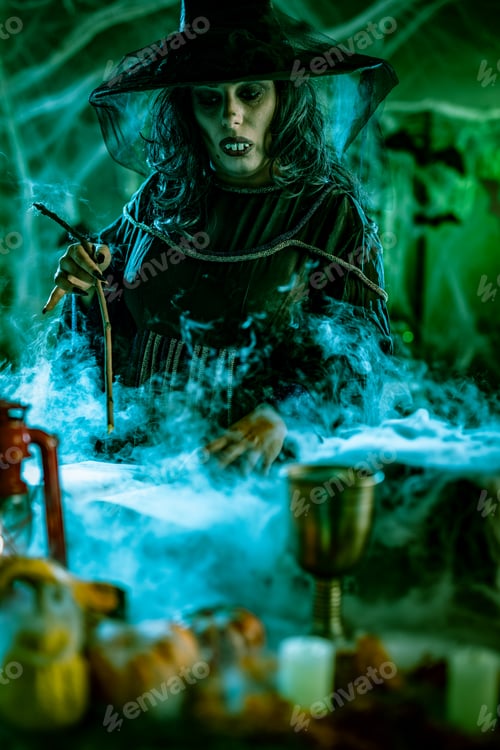 Preview: Witch With Magic Book