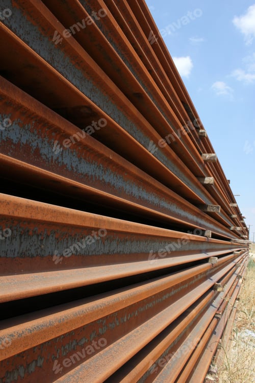 Preview: railway track laying construction area