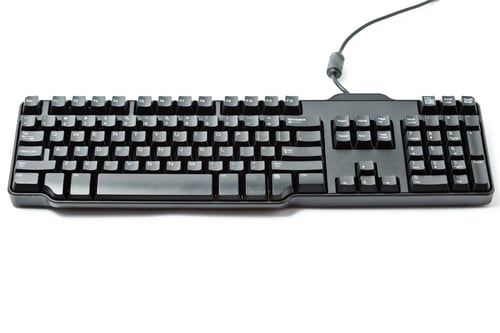 Preview: Computer keyboard isolated