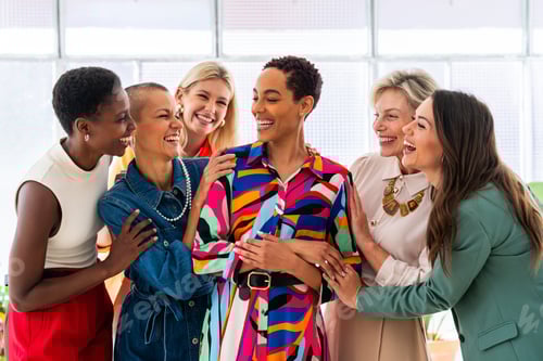 Preview: Group of businesswomen meeting in the office