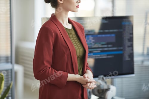 Preview: Successful Businesswoman Cropped Shot