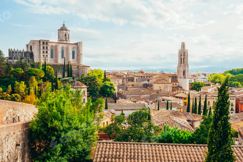 Preview: Santa Maria Cathedral in Girona, Catalonia, Spain