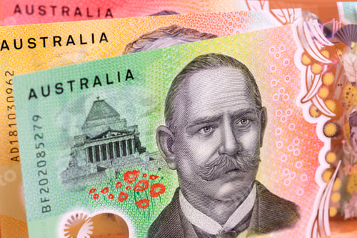 Preview: Australian dollars a business background