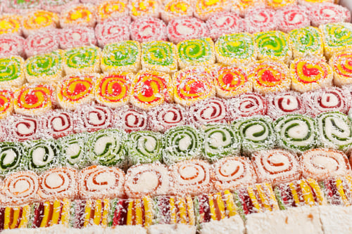 Preview: Assorted traditional turkish delight