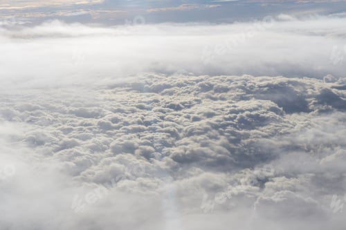 Preview: Aerial view of clouds in the sky