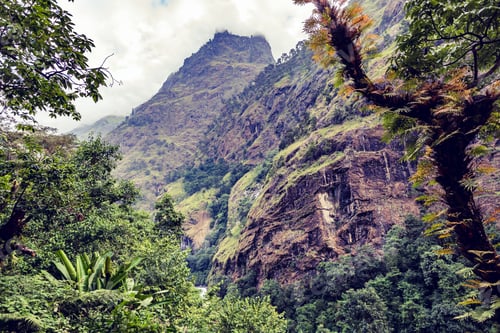 Preview: Himalaya Inspirational Landscape Valley view