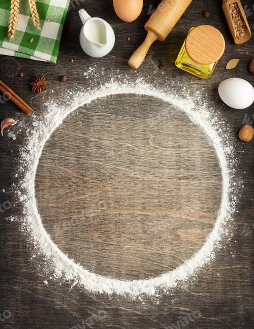 Preview: wheat flour and bakery ingredients