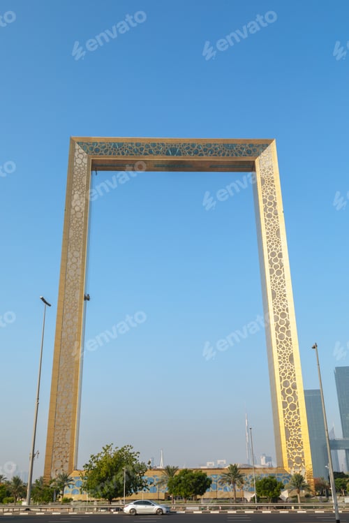 Preview: Dubai Frame in Zabeel Park in Dubai