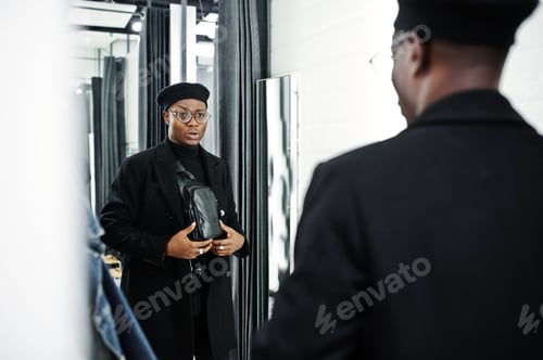 Preview: Black beret men