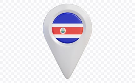 Preview: Costa Rica Location Pin