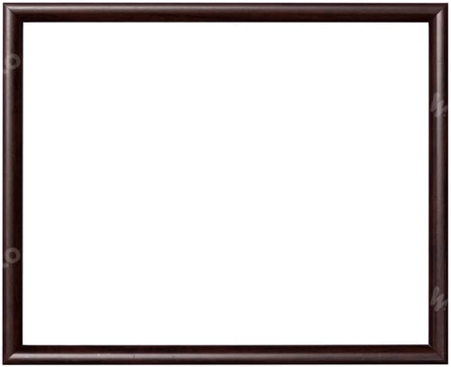 Preview: Plastic photo frame mockup on transparent background