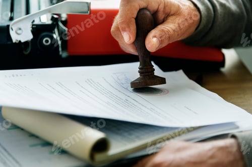 Preview: Senior Adult Stamp Contract Form Concept