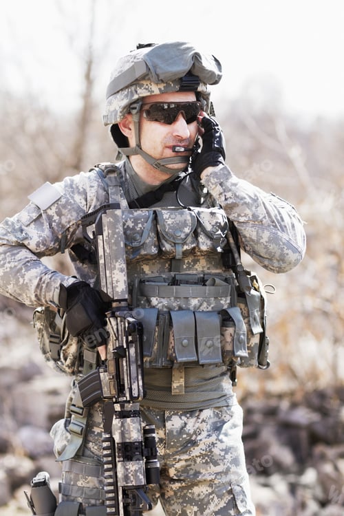 Preview: Soldier on Field Communication During Military Mission