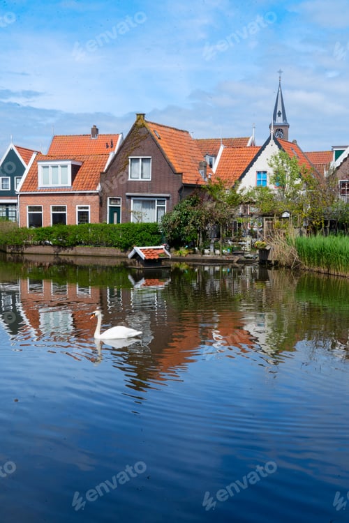 Preview: skyline of old town Zaanse Schans