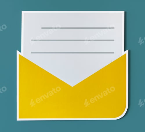 Preview: Open letter email alert icon