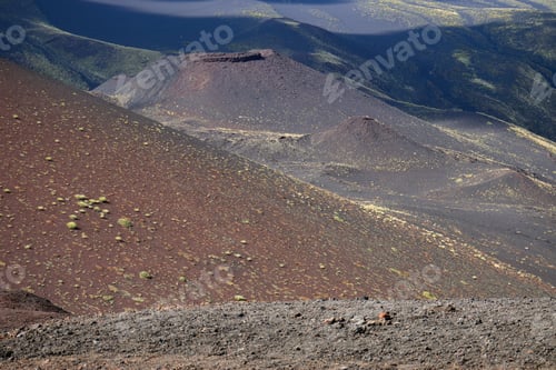 Preview: View of Etna from the Silvestri crater.