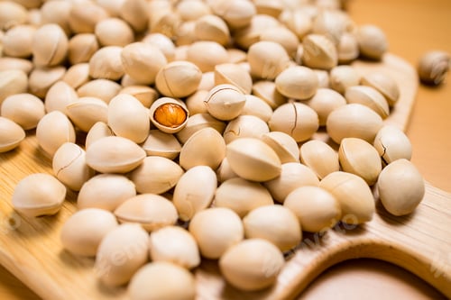 Preview: Stack of gingko biloba seeds