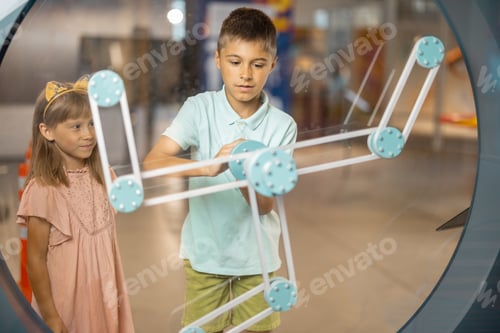 Preview: Little boy visits a science museum