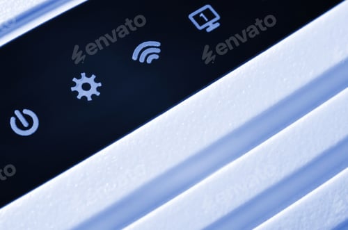 Preview: Detailed photo light bulbs from the Internet modem