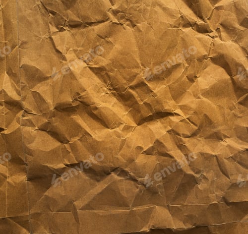Preview: Brown Background Light Abstract wrinkled Paper Black Vintage Gradient