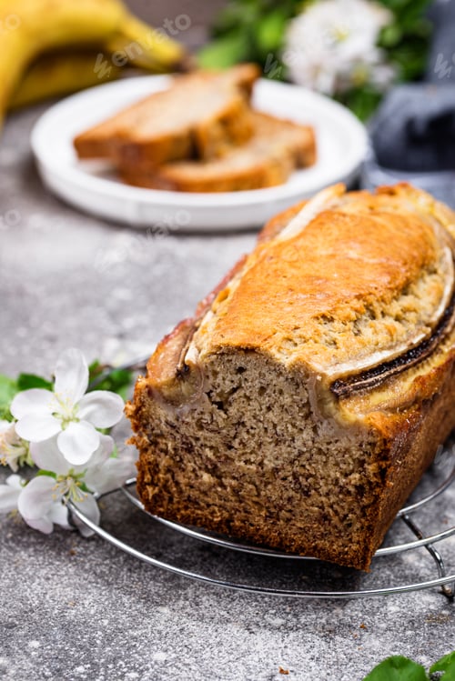 Preview: Banana bread or loaf cake