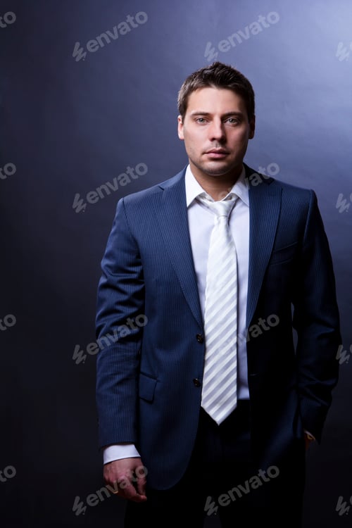 Preview: Young and successful businessman