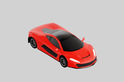 Preview: Red Supercar