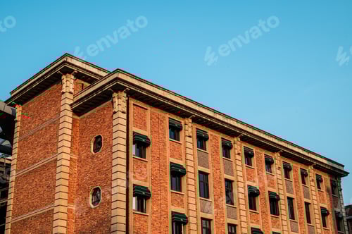 Vista previa: Hermosa foto de la arquitectura histórica centenaria en Wuhan, China