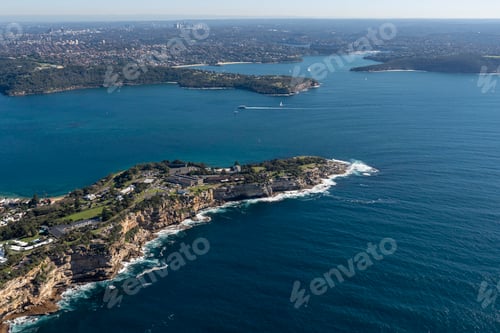 Preview: Aerial view from above of Sydney Australia