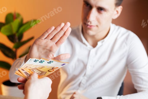 Preview: Civil servant receives a bribe for facilitating the signing of contract.