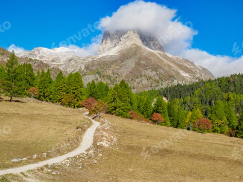 Preview: Mount Thabor (3178 m) located in Etroite Valley in Hautes-Alpes, France