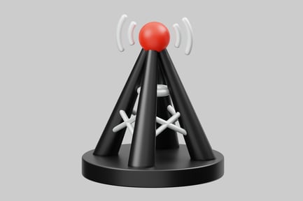 Preview: Animated broadcast tower design