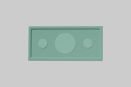 Objeto rectangular con tres hendiduras circulares