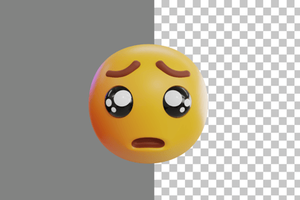 Preview: Begging Emoji 3D Icon