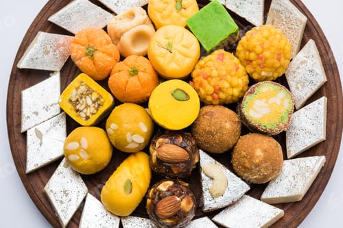 Preview: Assorted Indian Mithai