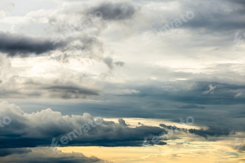 Preview: thunder storm sky Rain clouds