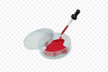 Visualização: Placa de Petri Biológica