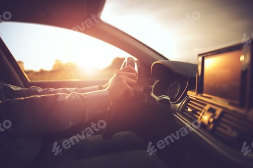 Preview: Car Driving in the Sun