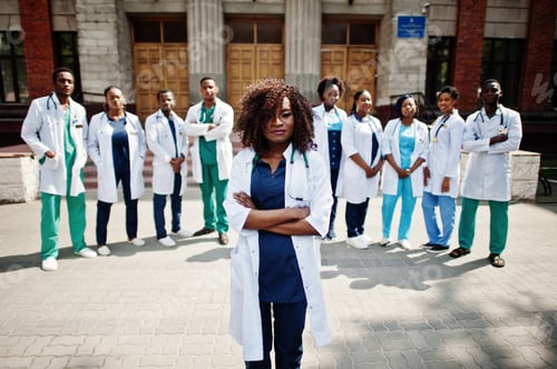 Preview: African doctor students