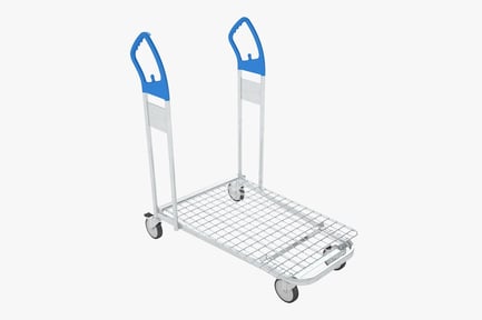 Preview: Heavy Duty Cargo Shopping Trolley