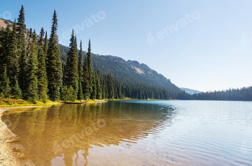 Preview: Mountains lake