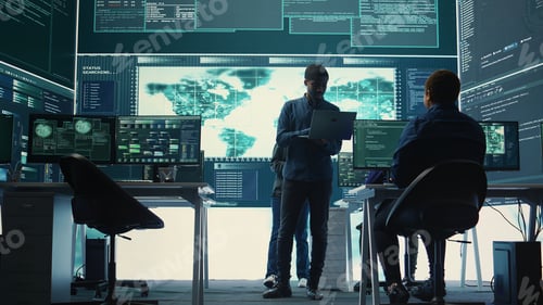 Preview: Governmental hackers performing a cyber attack simulation