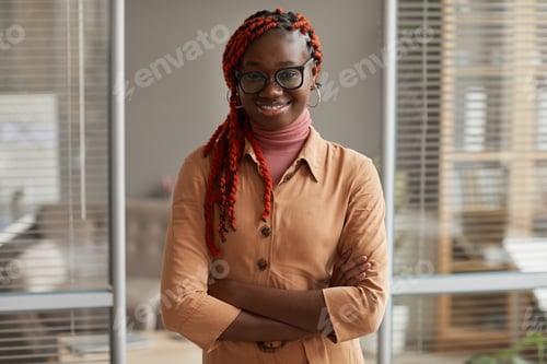 Preview: Female African Entrepreneur in Office