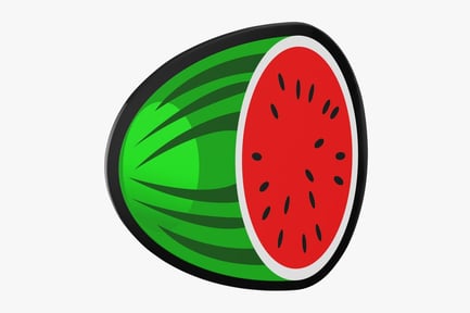 Preview: Watermelon Slot Machine Symbol