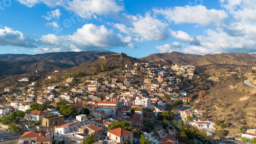Preview: Volissos village at north Chios Island - Greece