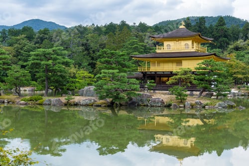 Preview: Golden Pavilion ( Kinkakuji ) in Kyoto - Japan