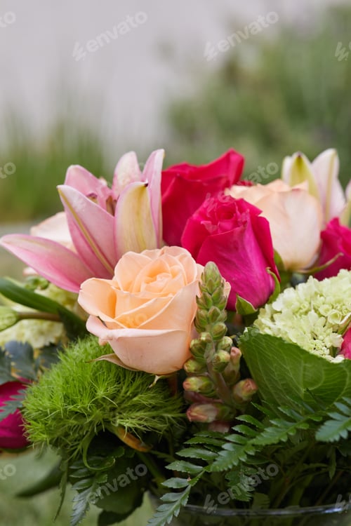 Preview: Photo of Beautiful fresh flowers