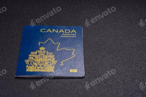 Preview: International passport of a citizen of Canada