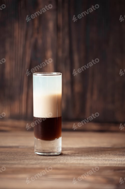 Preview: Glass of B-52 cocktail