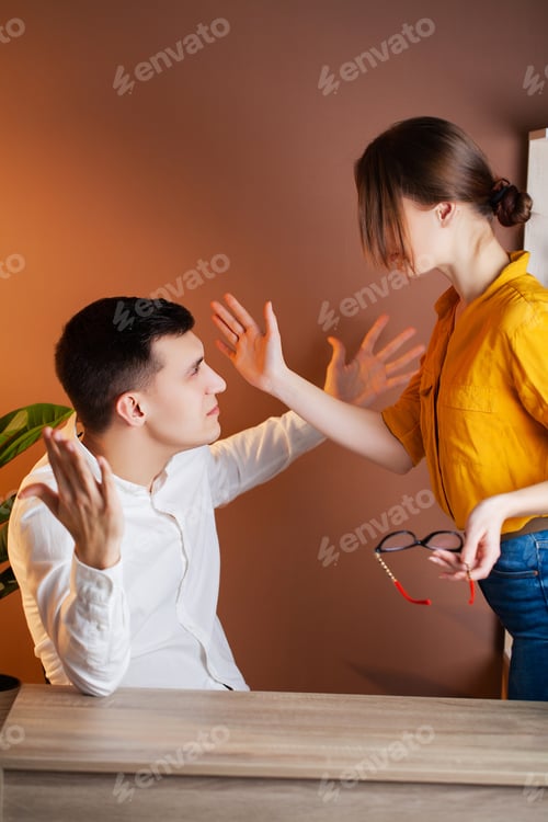 Preview: Angry customer has a conflict with the manager of the company